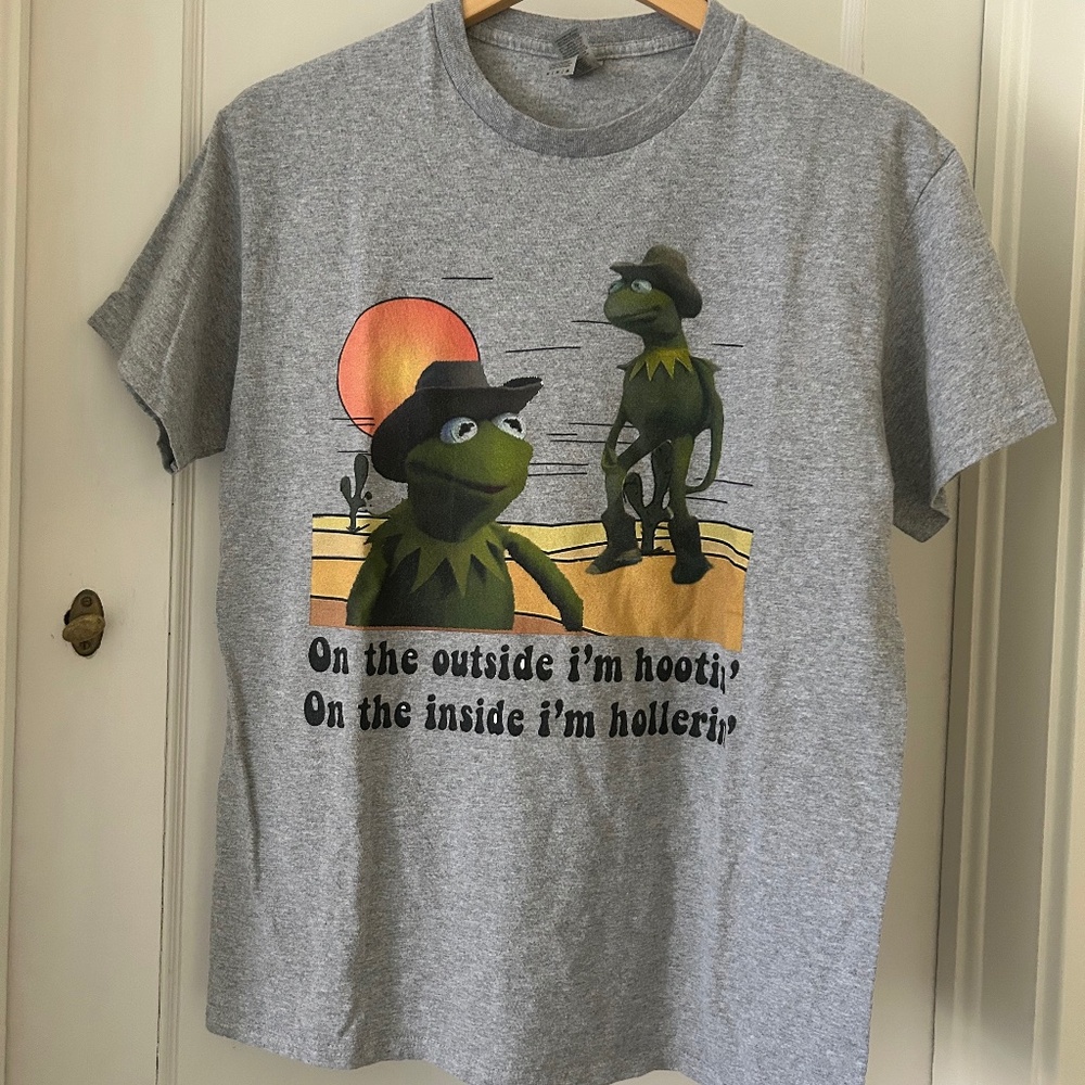 Men’s heavy cotton Kermit t-shirt medium